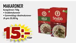 Nelins MAKARONER erbjuda