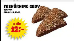 trehörning grov