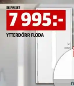 Bauhaus Ytterdörr floda erbjuda