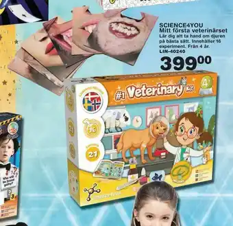 SCIENCE4YOU Mitt första veterinärset