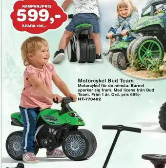 Motorcykel Bud Team