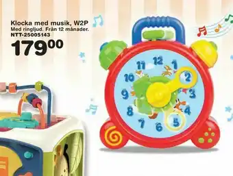 Klocka med musik, W2P