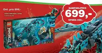 Lekextra Lego ninjago 71754 erbjuda