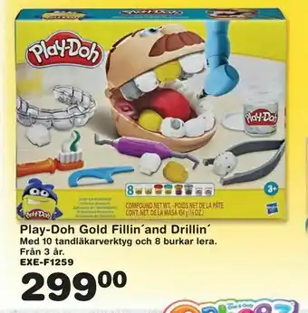 Play-Doh Gold Fillin'and Drillin'