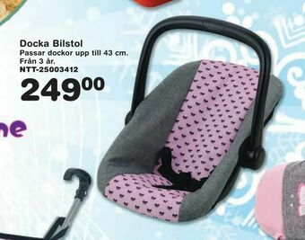 Lekextra Docka Bilstol erbjuda