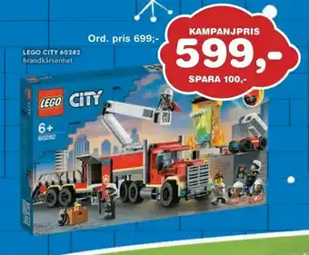 Lekextra LEGO CITY 60282 erbjuda
