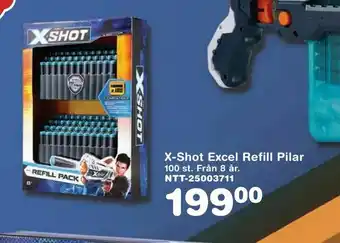 Lekextra X-Shot Excel Refill Pilar erbjuda