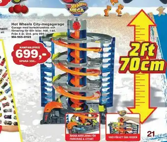 Lekextra Hot Wheels City-megagarage erbjuda