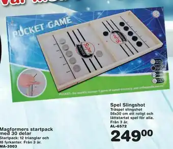 Lekextra Spel Slingshot erbjuda