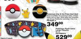 Lekextra Pokémon Clip N Go Poké Ball Belt erbjuda