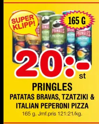 Nya Pulsen PRINGLES erbjuda