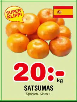 Nya Pulsen SATSUMAS erbjuda