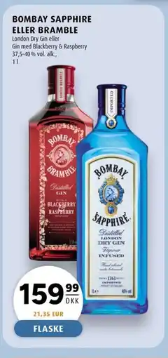 Scandinavian Park BOMBAY Sapphire eller Bramble erbjuda
