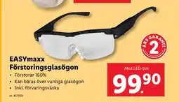 Lidl EASYmaxx Förstoringsglasögon erbjuda