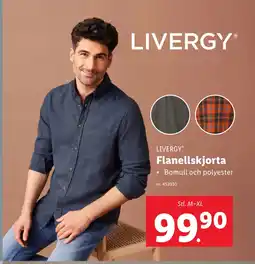 Lidl Flanellskjorta erbjuda