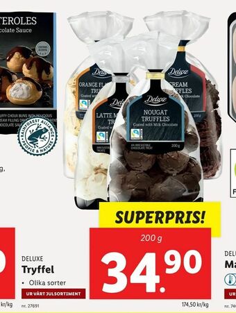 Lidl Tryffel erbjuda