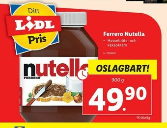 Ferrero Nutella