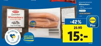 Lidl Wienerkorv erbjuda