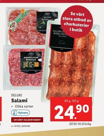 Lidl Salami erbjuda