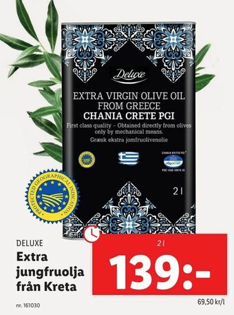 Lidl Extra jungfruolja från Kreta erbjuda
