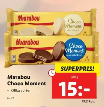 Lidl Marabou Choco Moment erbjuda