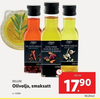 Lidl Olivolja smaksatt erbjuda