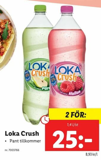 Lidl Loka Crush erbjuda