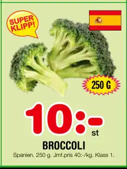 Nya Pulsen BROCCOLI erbjuda