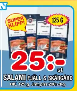 Nya Pulsen SALAMI erbjuda