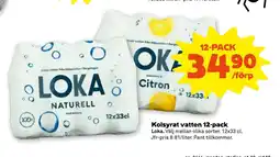 Stora Coop Kolsyrat vatten 12-pack erbjuda