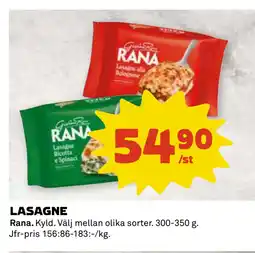 Coop LASAGNE erbjuda