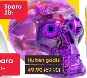 Rusta Hultén godis erbjuda