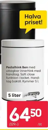 Rusta Pedalhink ben erbjuda