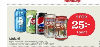 Hemköp Pepsi Max Läskedryck erbjuda