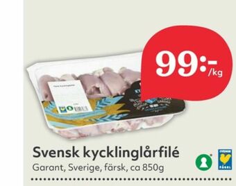 Hemköp Garant Kycklinglårfile erbjuda