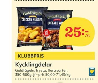 Hemköp Guldfågeln Kycklingvingar erbjuda