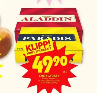 Paradis Chokladask