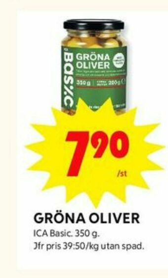 ICA Kvantum ICA Basic Oliver erbjuda