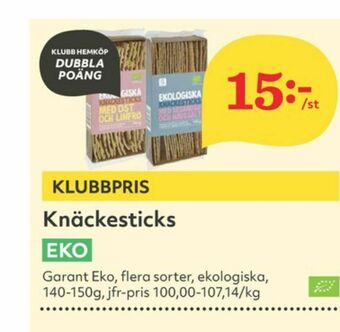 Hemköp Garant Knäckebröd erbjuda