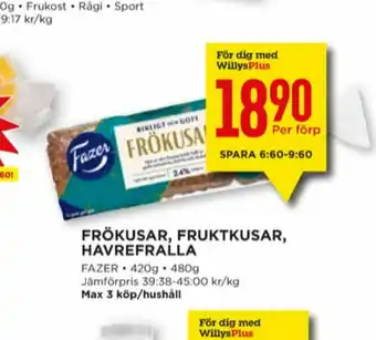 Havrefras Frukostprodukt