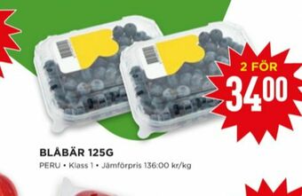 Willys Blåbär erbjuda