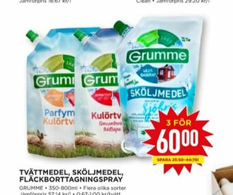 Willys Grumme Tvättmedel flytande erbjuda