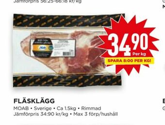 Willys Hemma Moab Fläsklägg erbjuda
