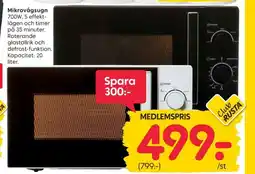 Rusta Mikrovågsugn erbjuda