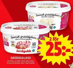 ICA Maxi Gräddglass erbjuda