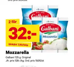 City Gross Mozzarella erbjuda