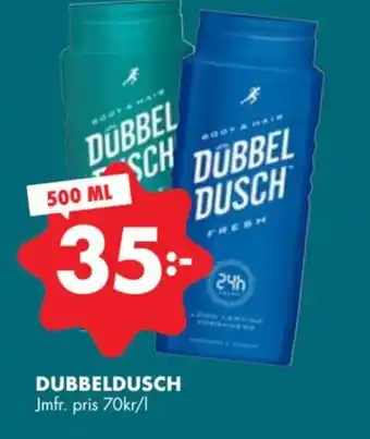 ÖoB DUBBELDUSCH erbjuda