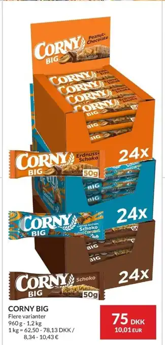 Nielsen Discount CORNY BIG erbjuda