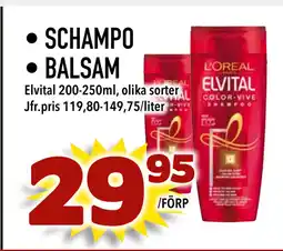 Rinkeby Matcenter SCHAMPO • BALSAM erbjuda