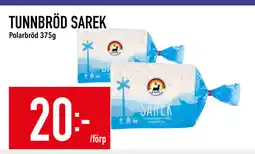 Matdax TUNNBRÖD SAREK erbjuda